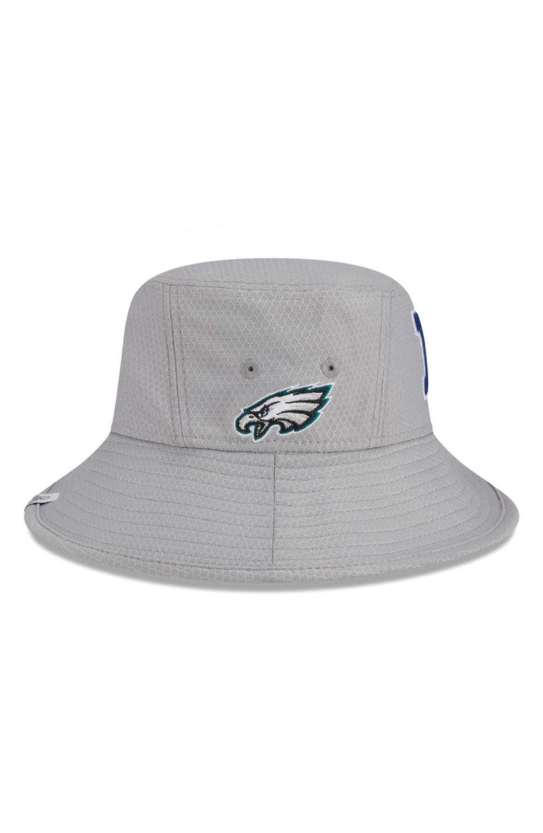 New Era Men's New Era Gray Philadelphia Eagles 2024 Pro Bowl Bucket Hat, Alternate, color, 