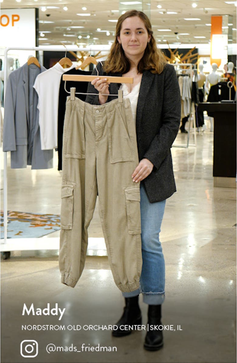 Frieda Denim Cargo Joggers, sales video thumbnail