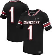 Nike Men's Nike #1 Black South Carolina Gamecocks Alternate Replica Football Jersey