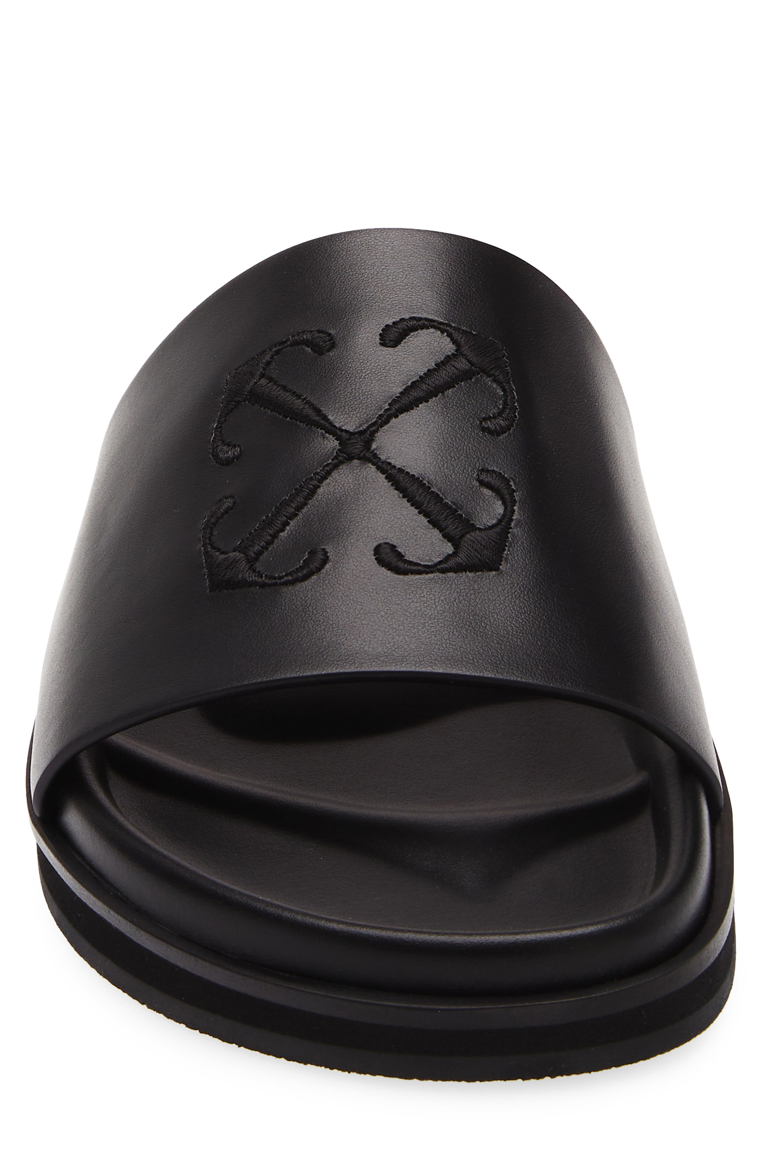 Off-White Cloud Arrow Slide Sandal, Alternate, color, 