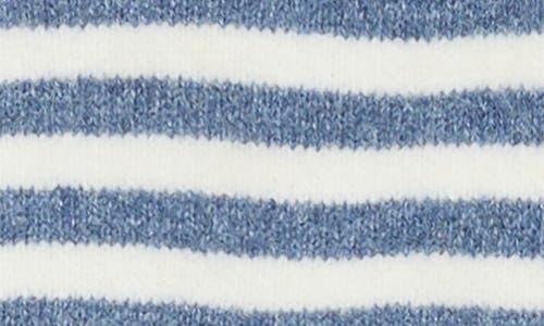 Freshman Kids' Stripe Star Short Sleeve Sweater In Blue