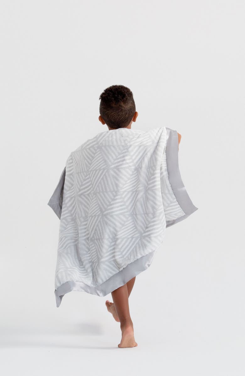 Little Giraffe Luxe Abstract Baby Blanket, Alternate, color, 