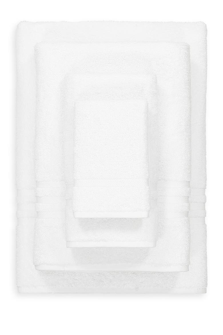 Denzi 4-Piece Towel Set - White, Alternate, color, WHITE