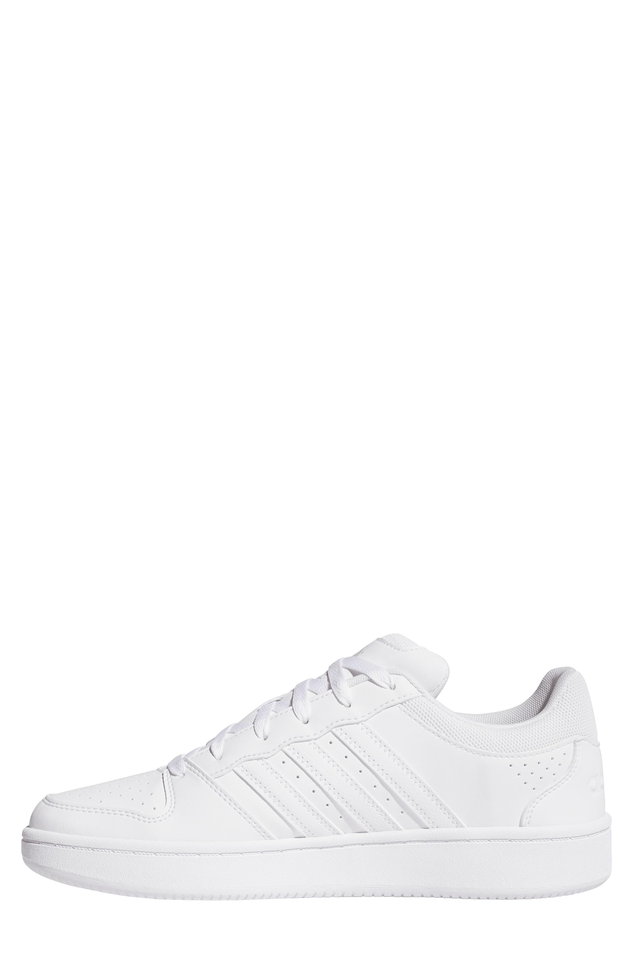 adidas Hoops Classic Sneaker, Alternate, color, White/ White/ Grey Two