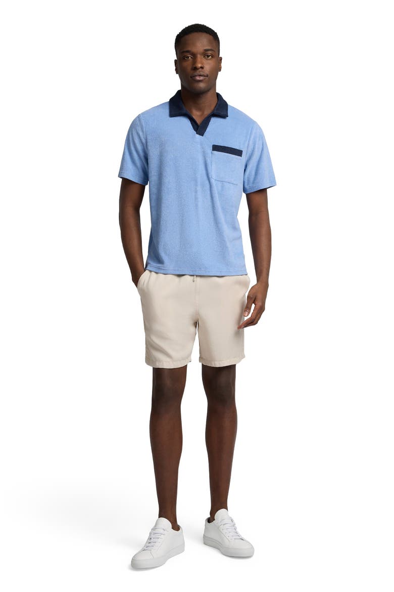 Lyocell Beach Short, Main, color, Stone