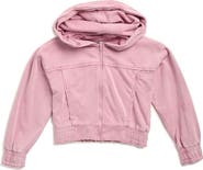 Tractr Kids' French Terry Zip-Up Hoodie