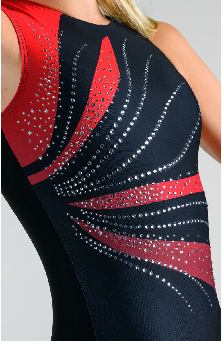 Destira Ember Leotard, Alternate, color, Ember