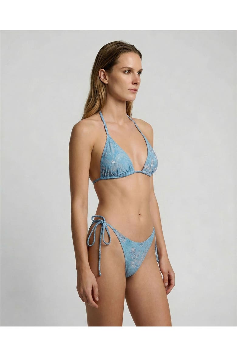 Paisley Explosion Womens Bikini Top, Alternate, color, Paisley Explosion Teal