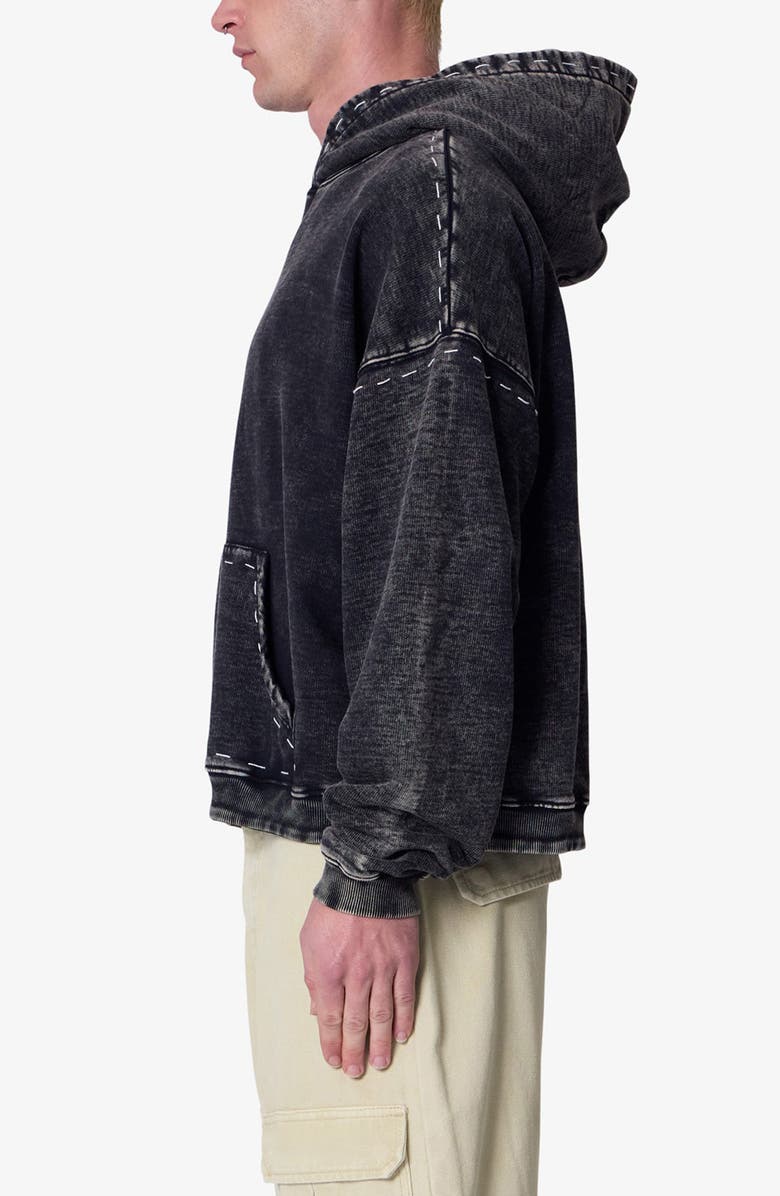 mnml Contrast Stitch Hoodie, Alternate, color, 