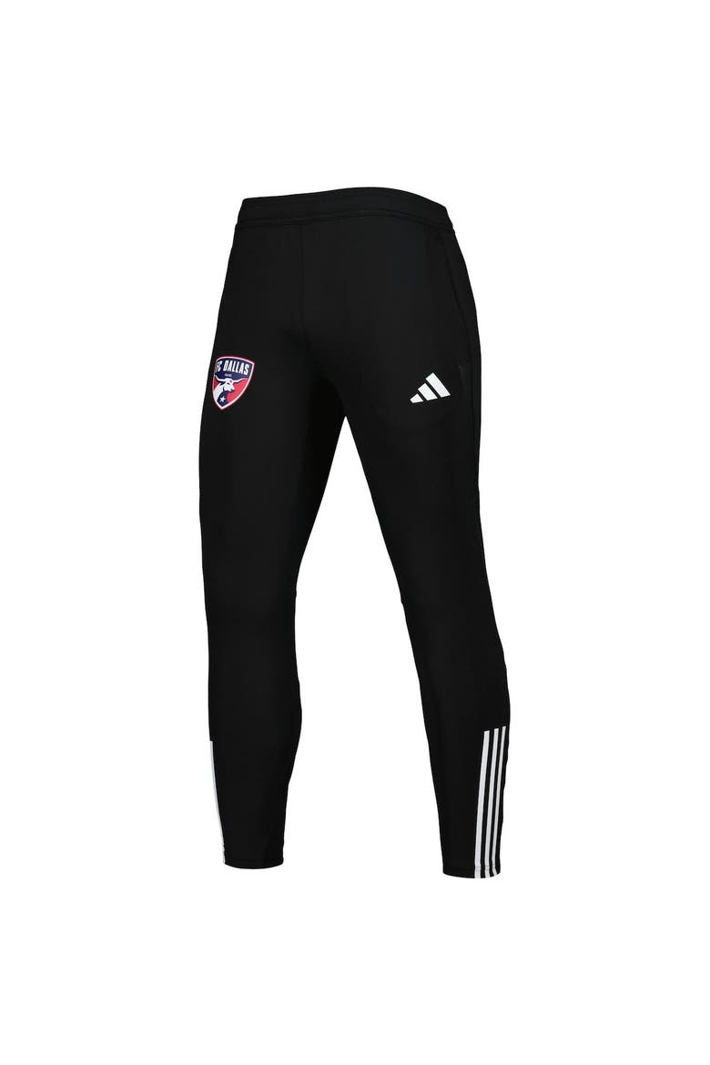 Men's adidas Black FC Dallas 2023 On-Field Team Crest AEROREADY Training Pants, Alternate, color, Black