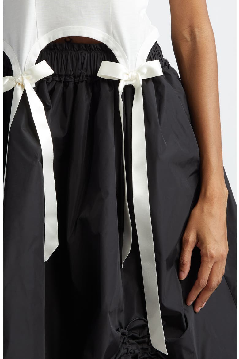 Easy Bow Tails Cotton Tank, Alternate, color, IVORY