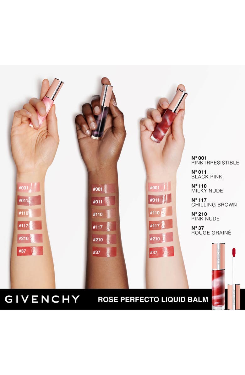 Givenchy Rose Perfecto Liquid Lip Balm, Alternate, color, 110 Mikly Nude