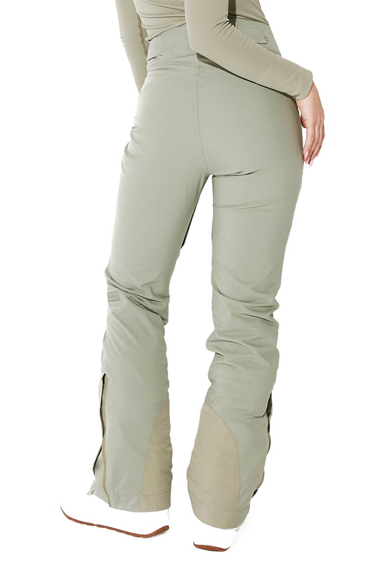 Alessandra Insulated Water Resistant Ski Pants, Alternate, color, SAGE
