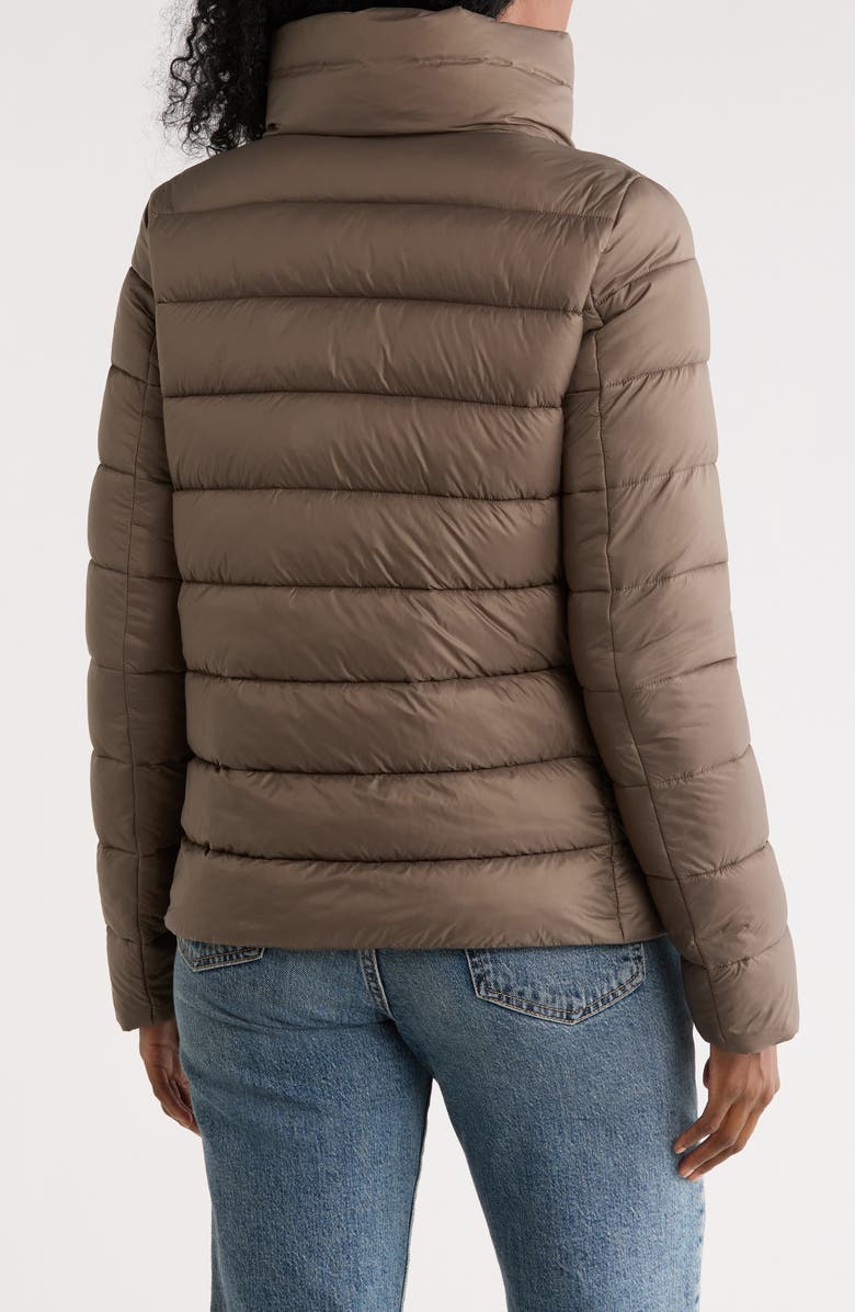 Save The Duck Eleanora Puffer Jacket, Alternate, color, Mud Grey
