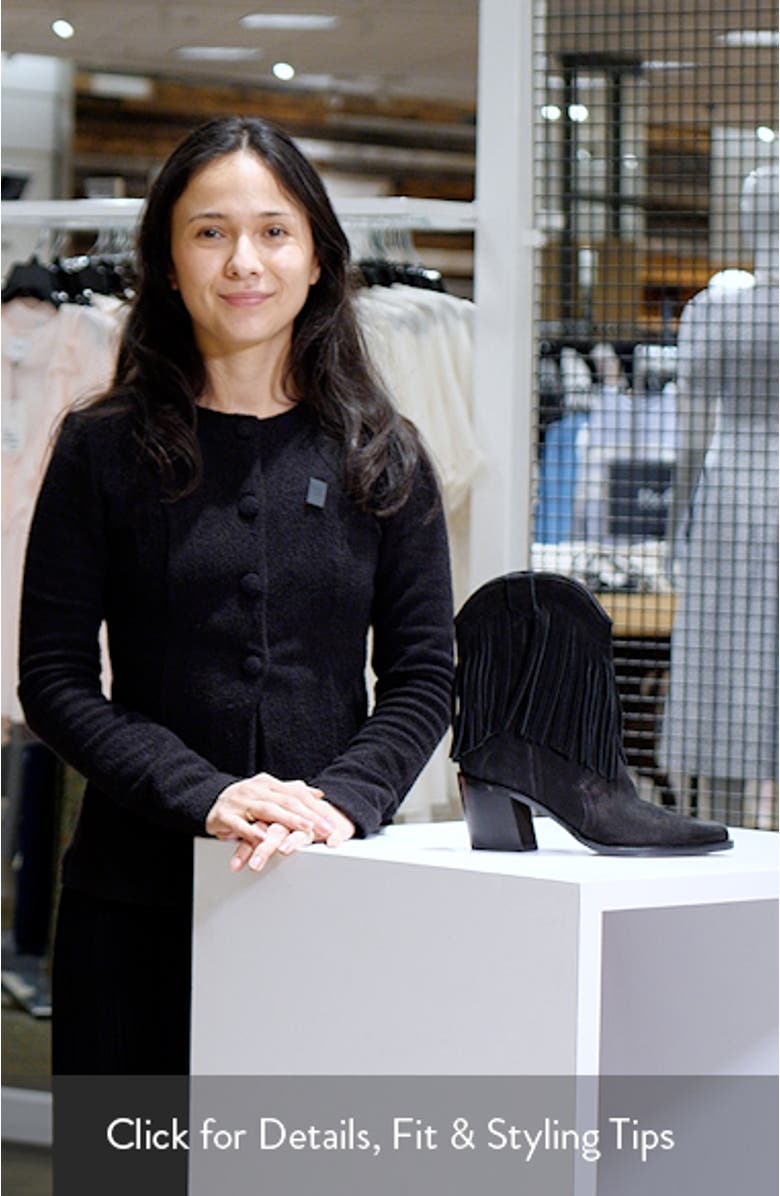 Kaylie Pointed Toe Western Boot, sales video thumbnail