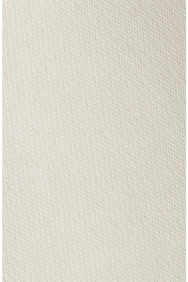 Cropped Raw Edge Full Zip Hoodie, Alternate, color, GARDENIA
