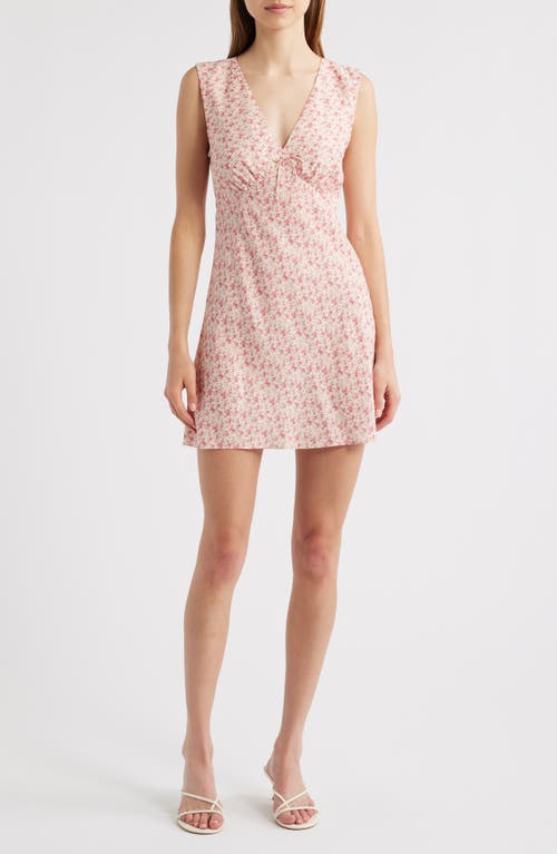 Faithfull The Brand Josephine Minidress In Pink
