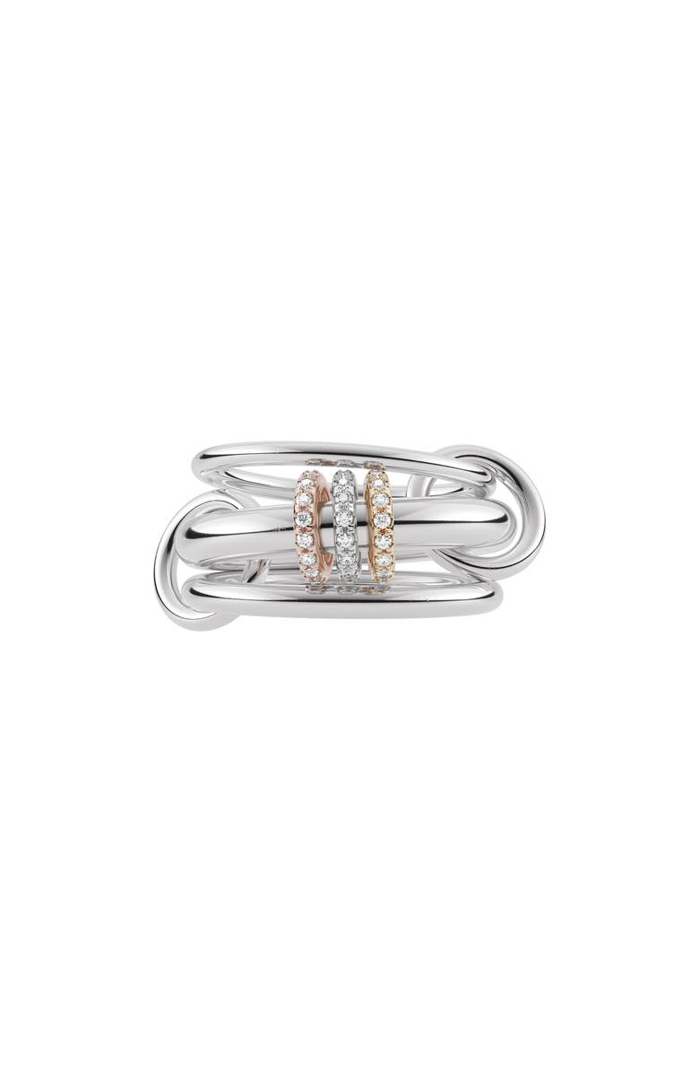 Spinelli Kilcollin Gemini Pavé Diamond Ring, Main, color, 