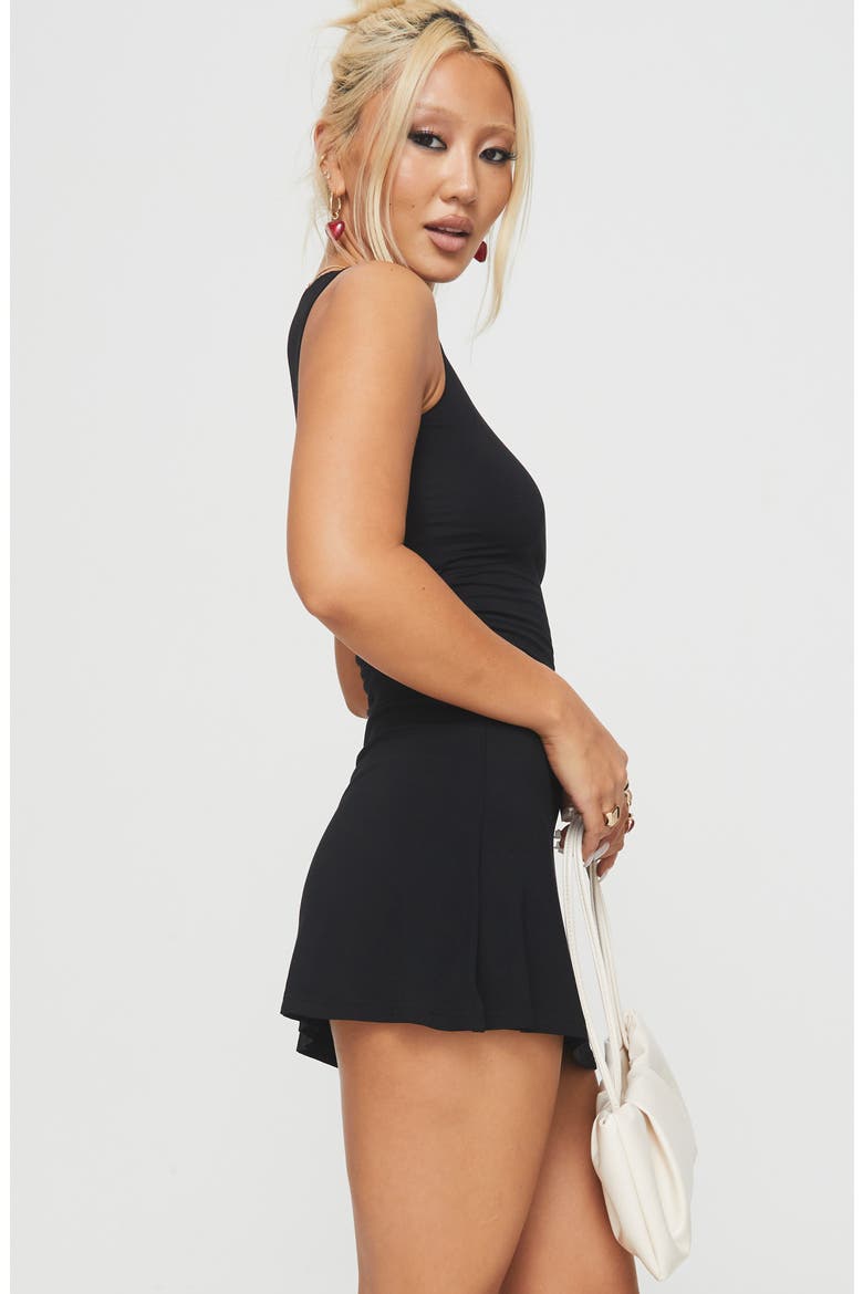 Karreey Jersey Minidress, Alternate, color, BLACK