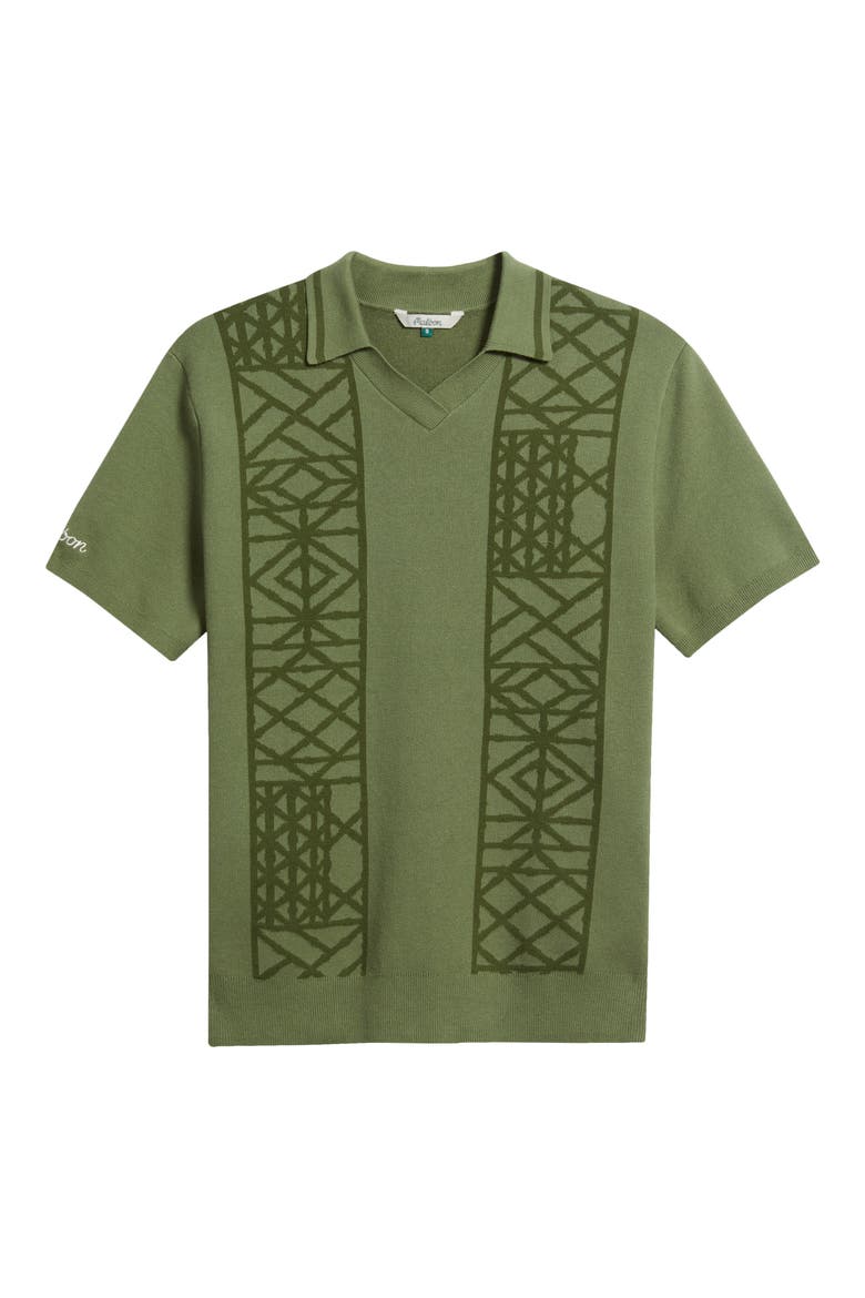 Habana Cotton Polo, Alternate, color, OLIVINE