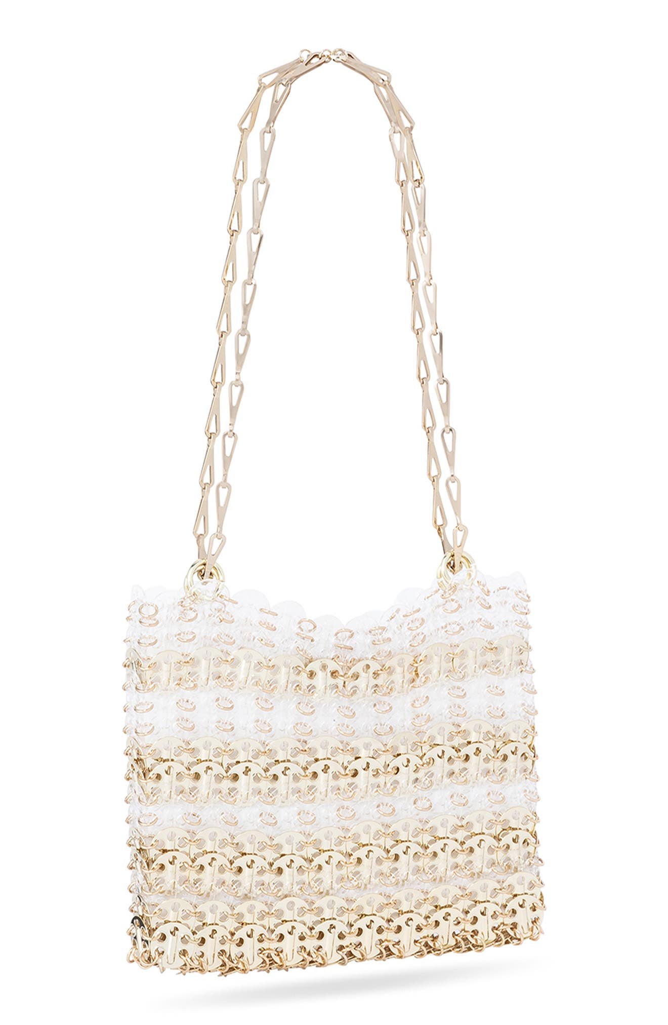 Rabanne paco rabanne Sac Porte Epaul Metal Shoulder Bag, Alternate, color, 