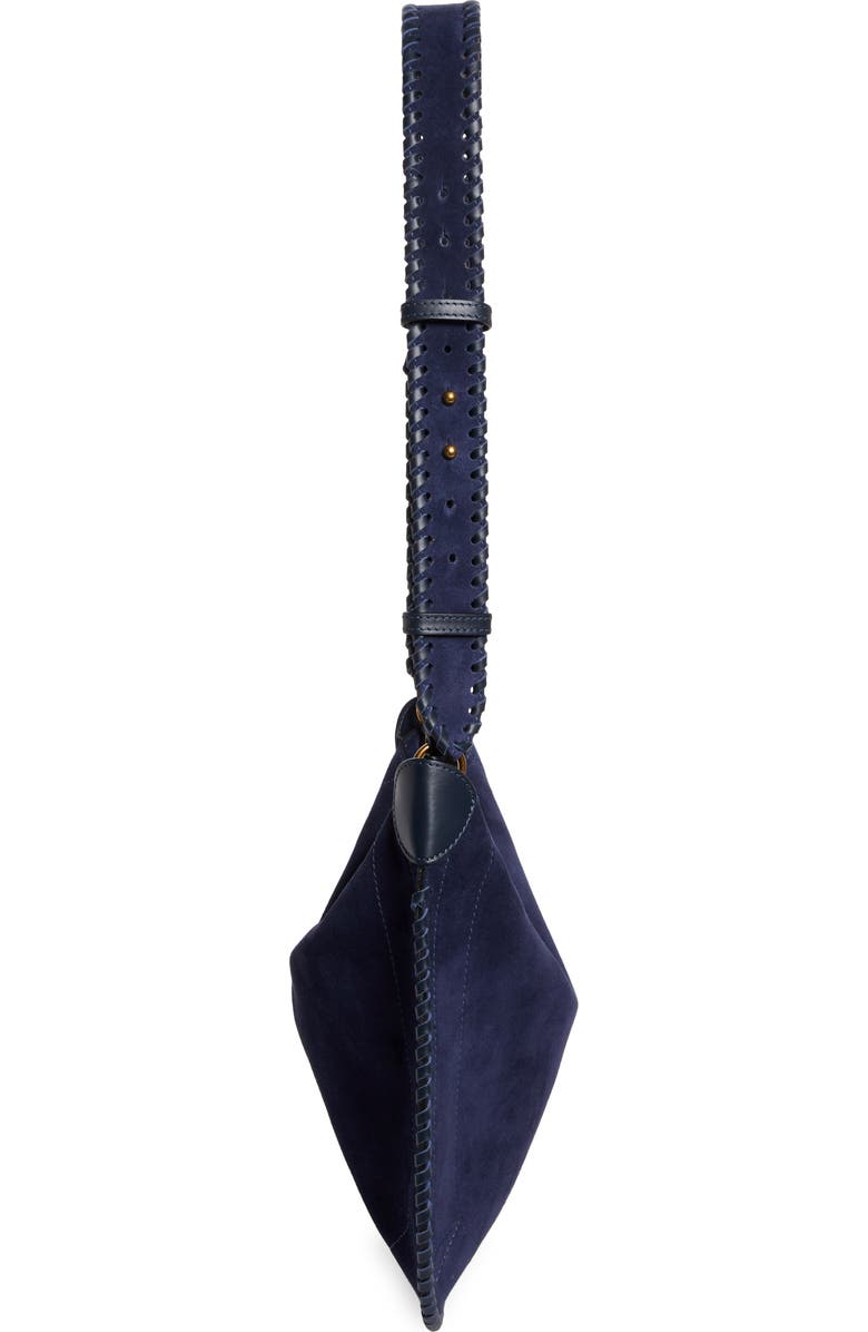 Isabel Marant Oskan XO Capsule Suede Shoulder Bag, Alternate, color,