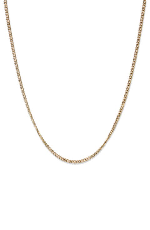 Curb Chain Necklace