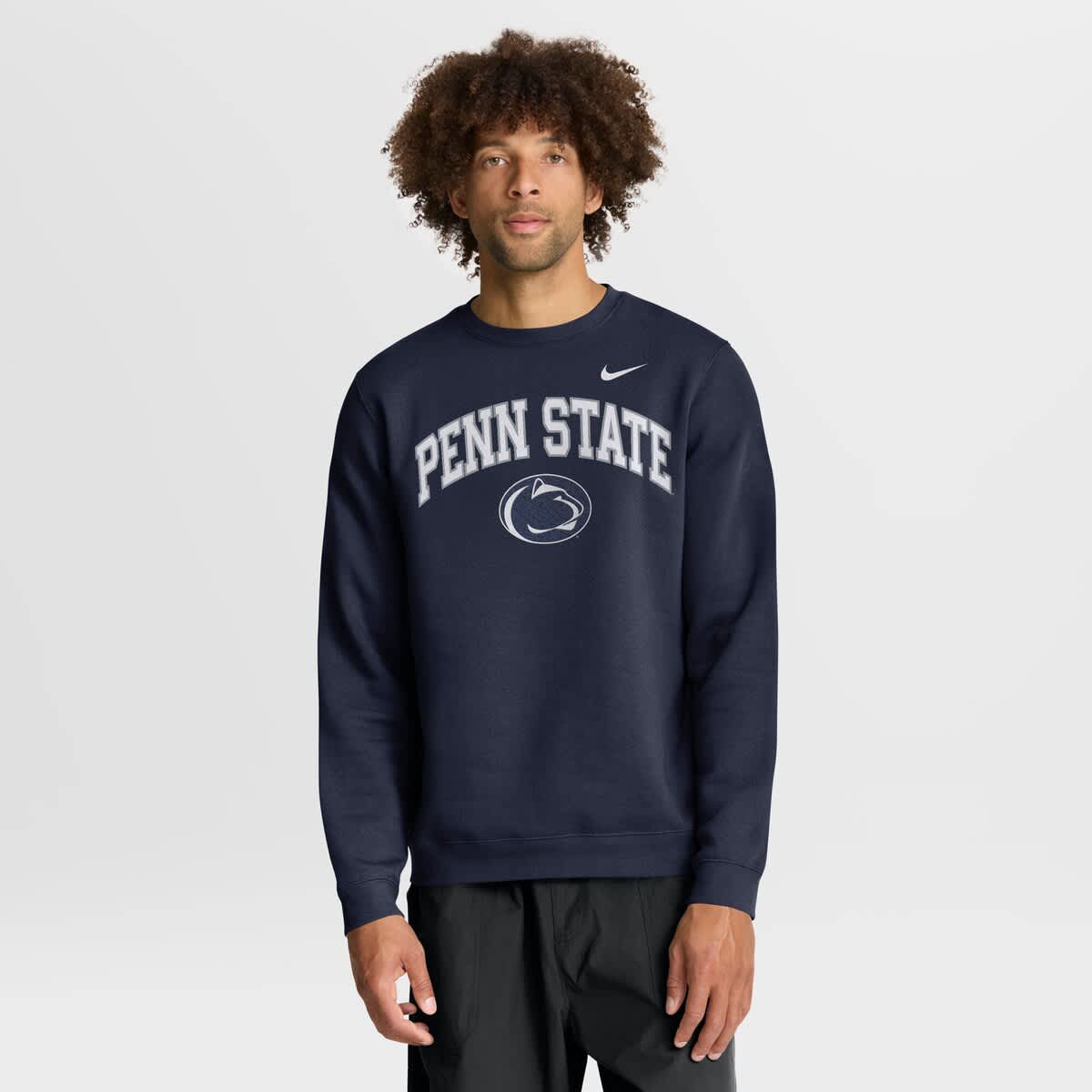 dark blue nike crewneck