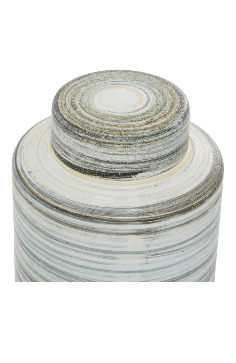 UMA Farm House Set of 3 Ceramic Canisters, Alternate, color, Gray