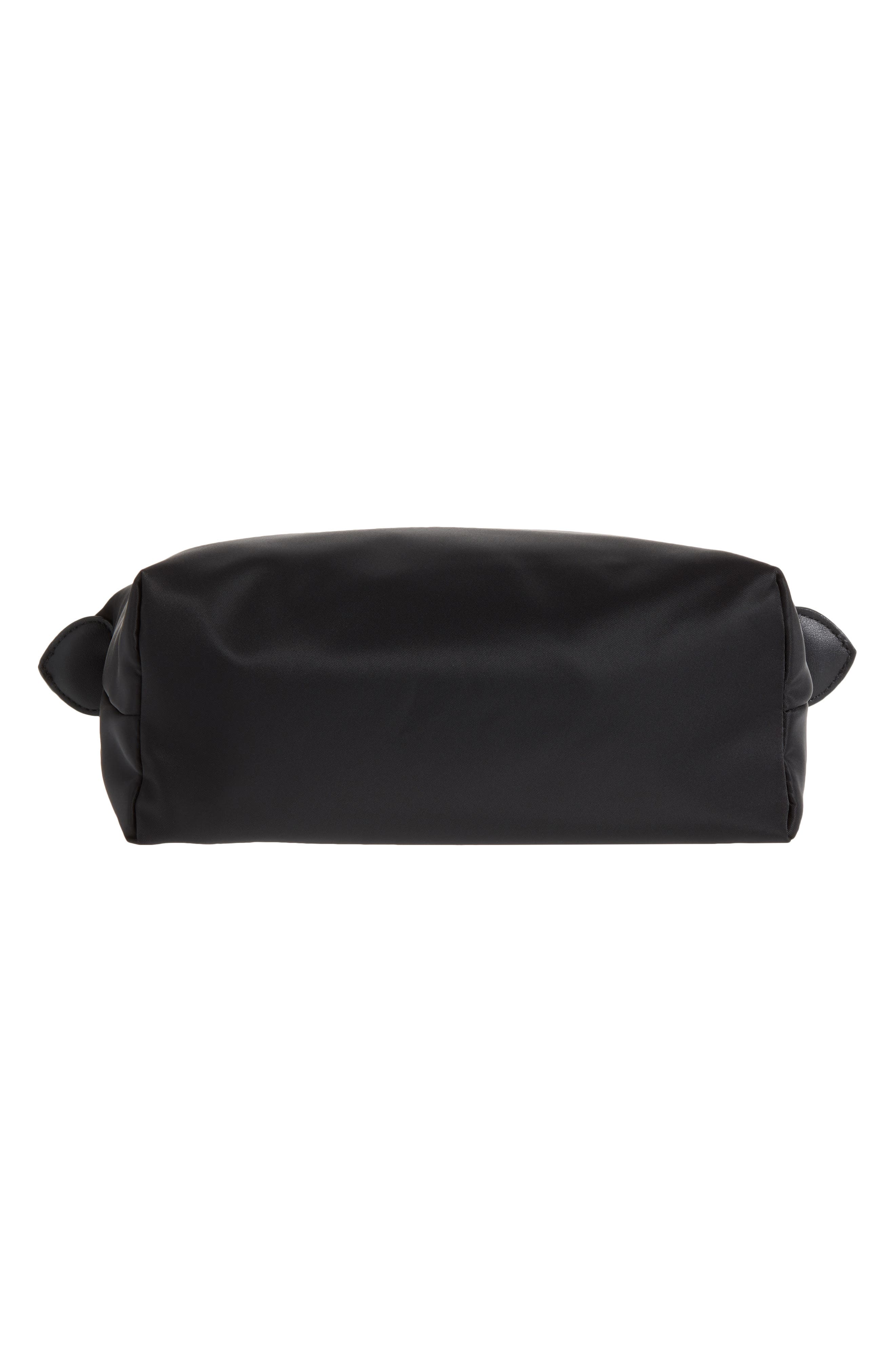 Nylon Pouchette, Alternate, color, NOIR