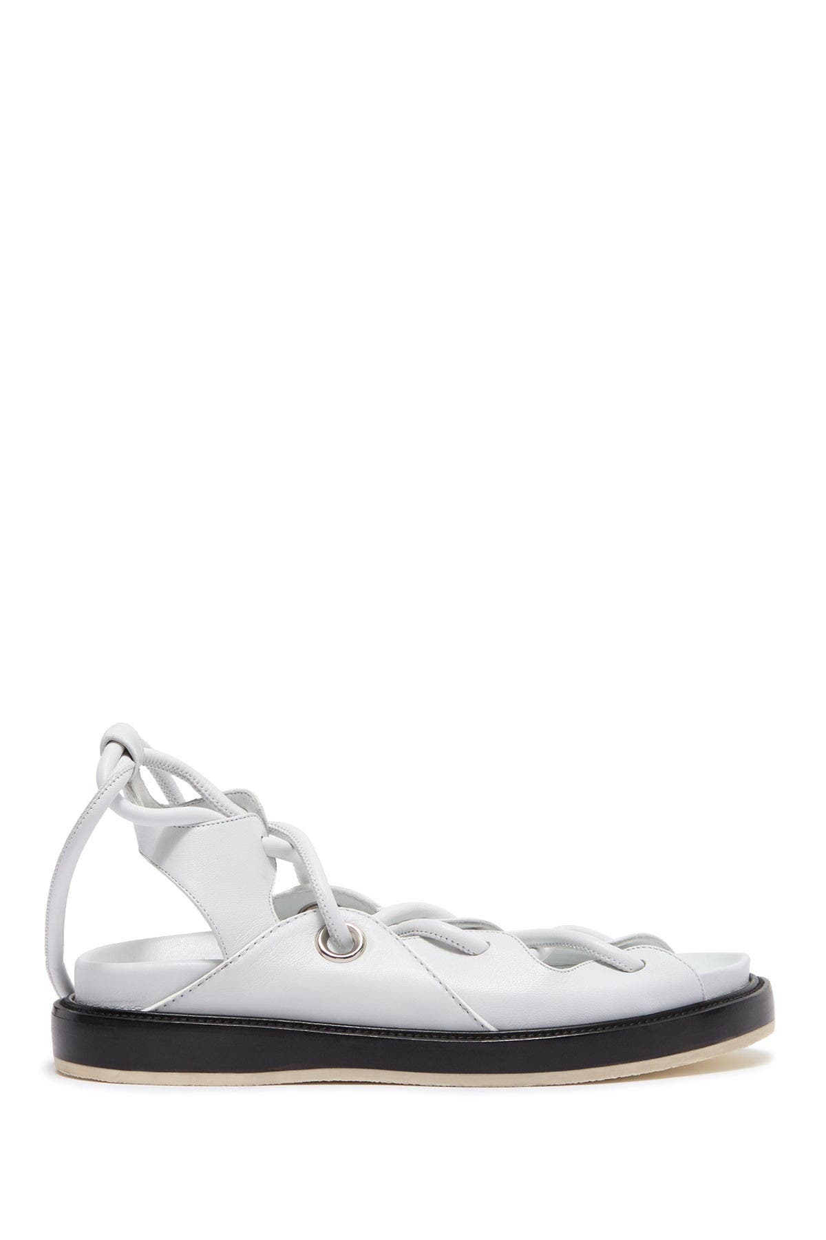 BOSS Malibu Lace-Up Platform Sandal, Main, color, 