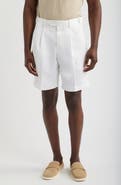 Berle Microfiber Pleated Shorts