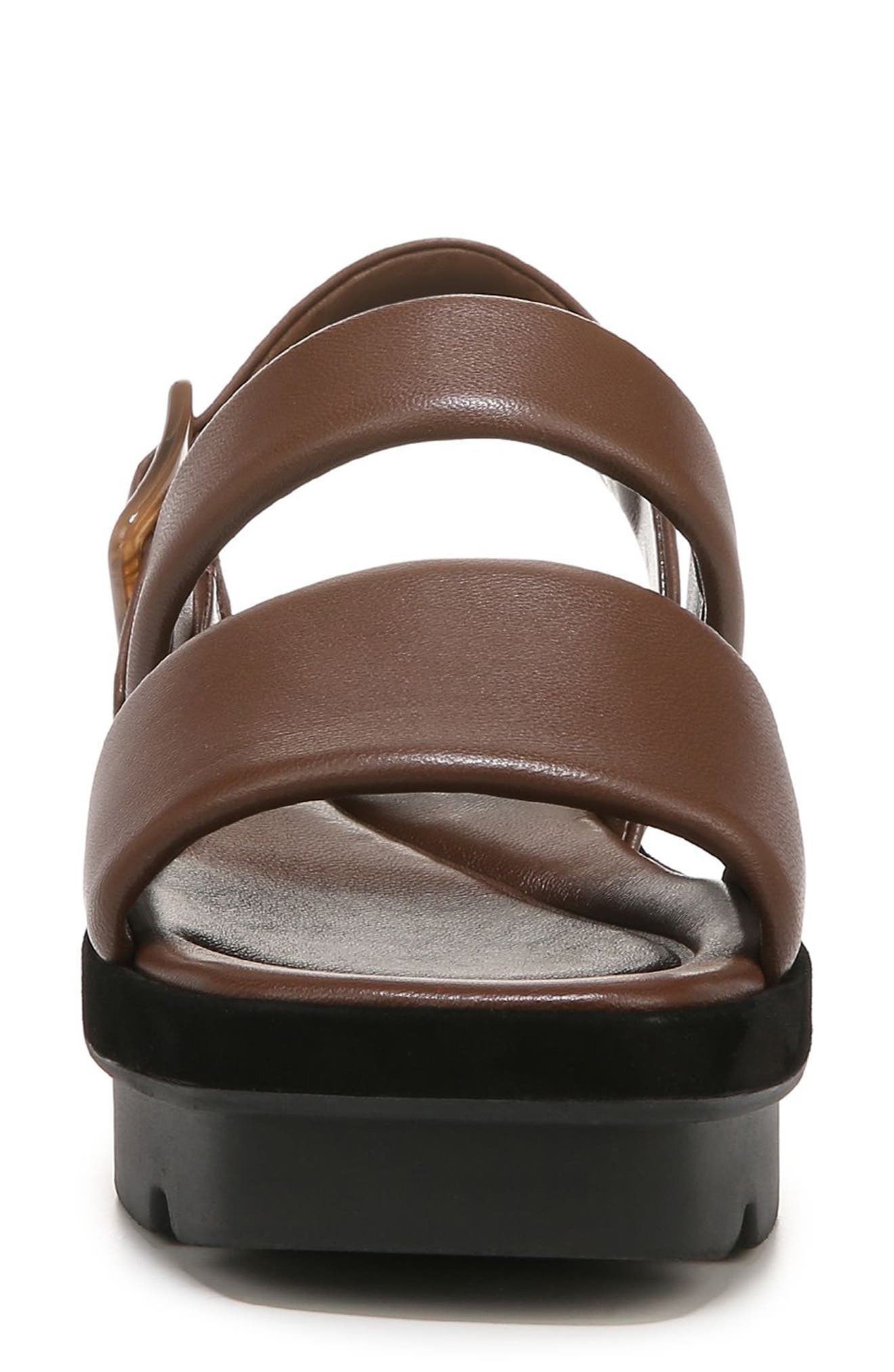 Bowie Lug Sandal, Alternate, color, REDWOOD