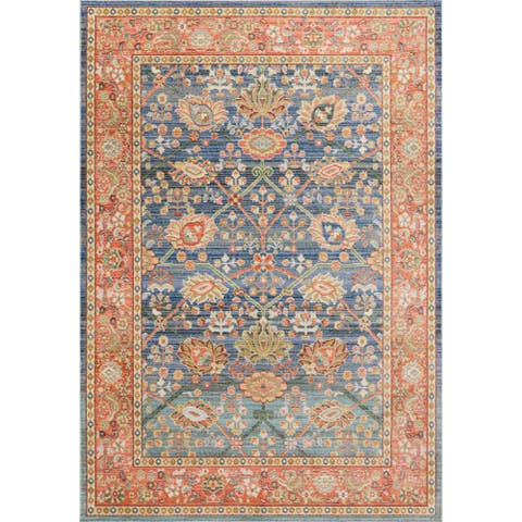 Alba Modern Faded Peshawar Area Rug
