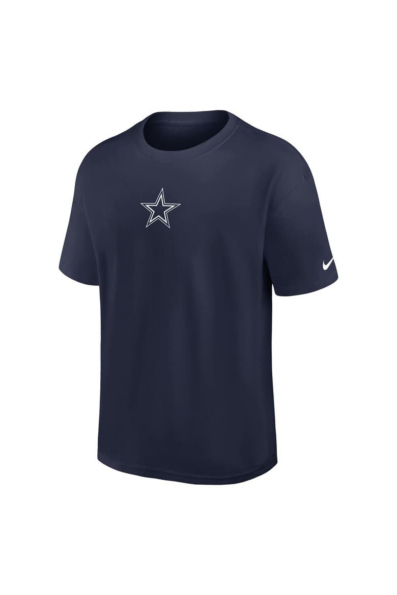 Men's Nike Navy Dallas Cowboys Dominate The Game Essential Max90 T-Shirt, Alternate, color, Navy