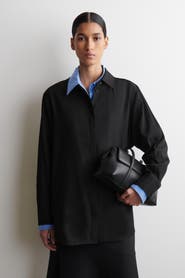 COS Longline Linen Shirt