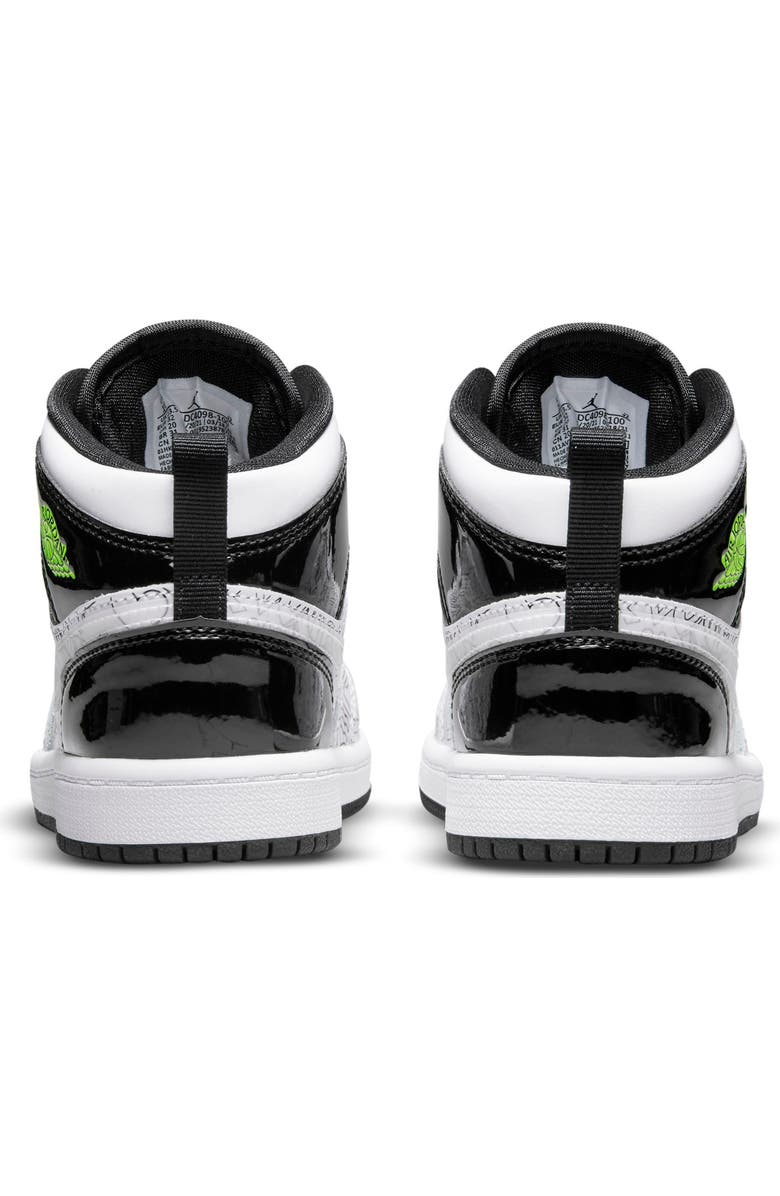 Nike Jordan 1 Mid DIY Basketball Sneaker, Alternate, color,