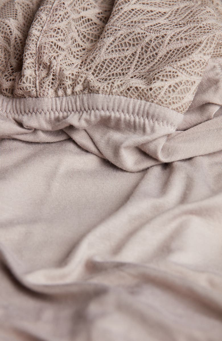 Cache Coeur Bliss Maternity and nursing nightie, Alternate, color, Taupe