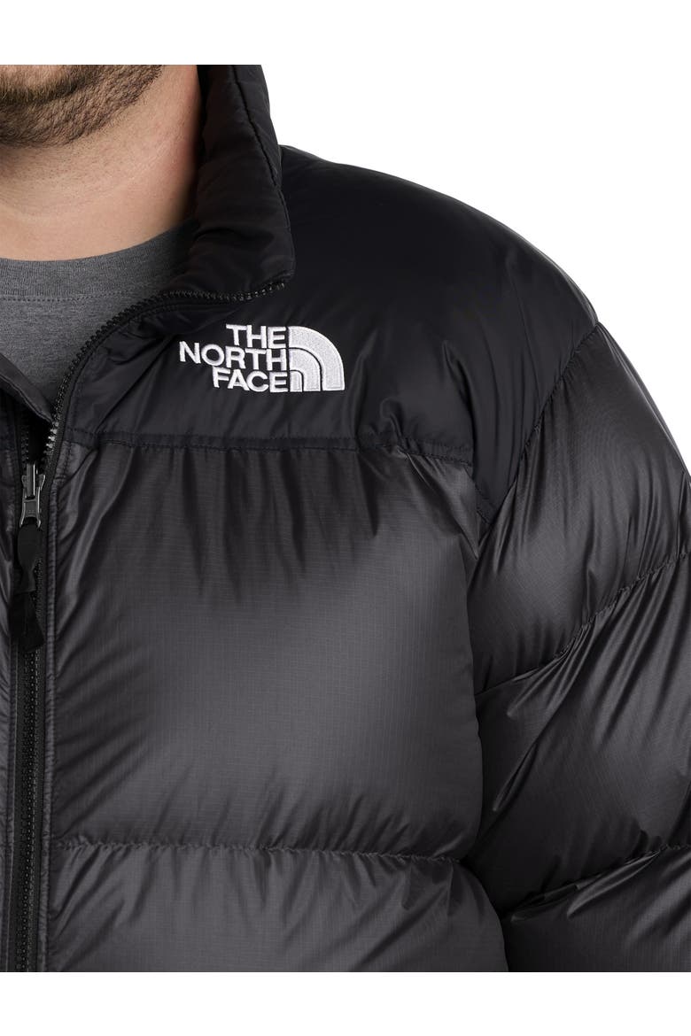 Big & Tall 1996 Retro Nuptse Jacket, Alternate, color, BLACK