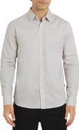 DKNY SPORTSWEAR Chancey Stretch Cotton Button-Up Shirt