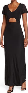 Love By Design Anjelina Slinky Cutout Maxi Dress