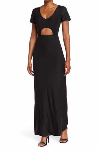 Love By Design Anjelina Slinky Cutout Maxi Dress