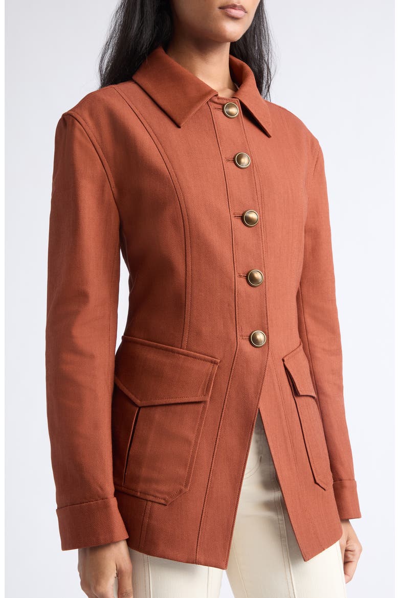 Laramie Dickey Jacket, Alternate, color, RUST