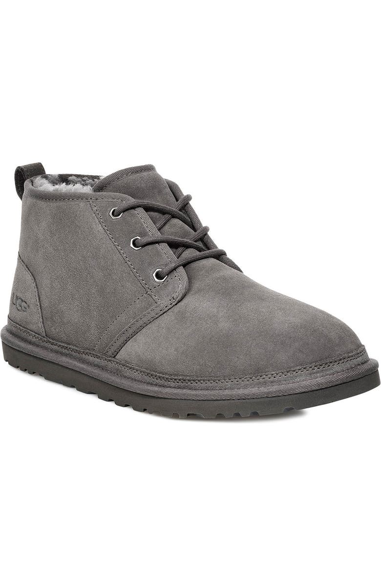 UGG<sup>®</sup> Neumel Chukka Boot, Main, color, Charcoal Suede