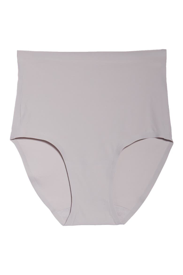 Soft Stretch High Waist Briefs, Alternate, color, STONE