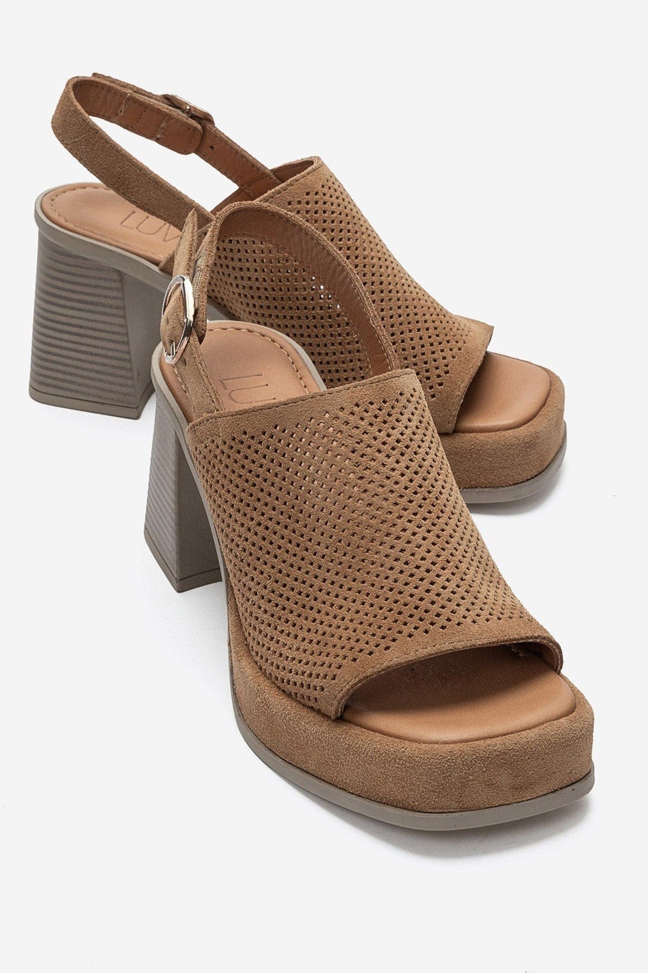 Cognac Suede