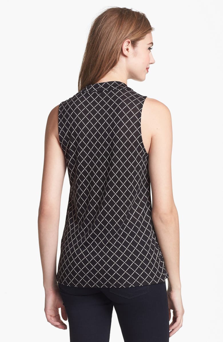 Olivia Moon Drape Neck Sleeveless Top, Alternate, color, 