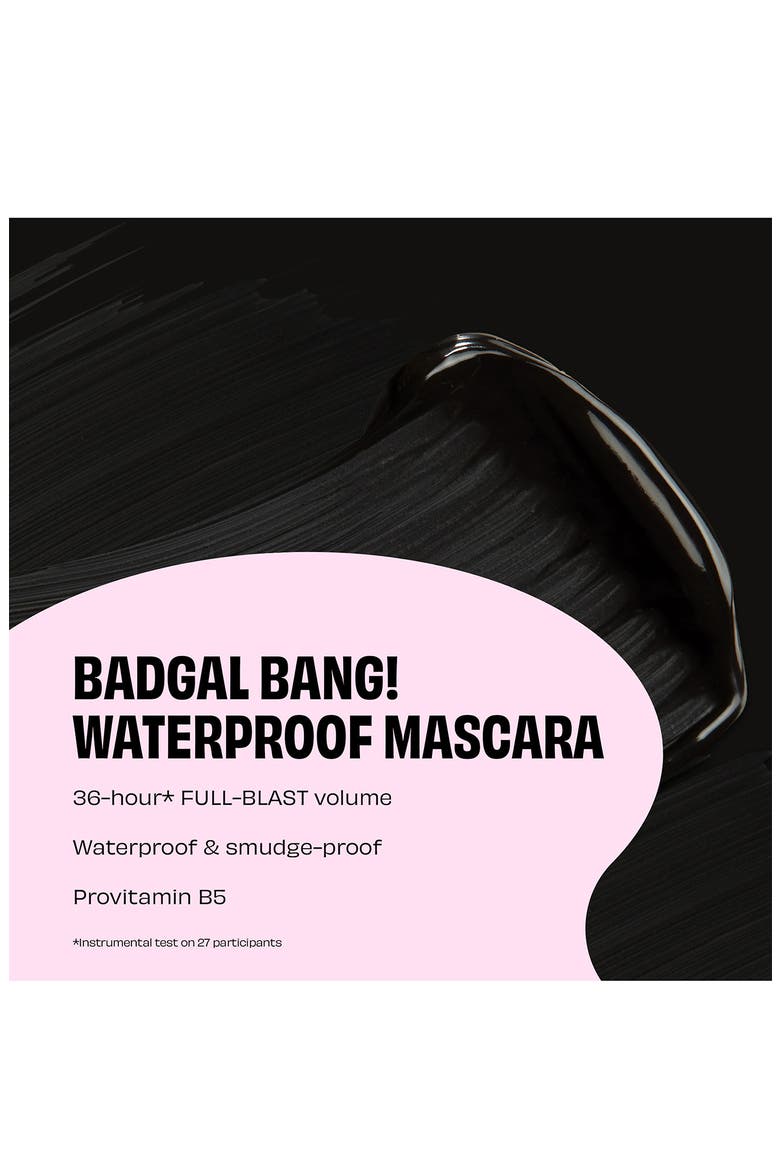 BADgal Bang! Waterproof Volumizing Mascara, Alternate, color, BLACK