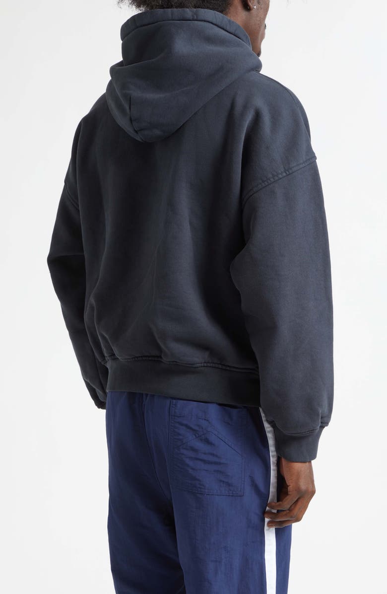 Rhude Pit Stop Hoodie, Alternate, color, Vintage Black / Red / Blue