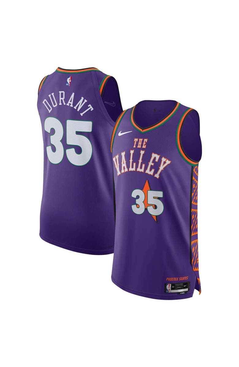Nike Men's Nike Kevin Durant Purple Phoenix Suns 2024/25 Authentic Player Jersey - City Edition, Main, color, 